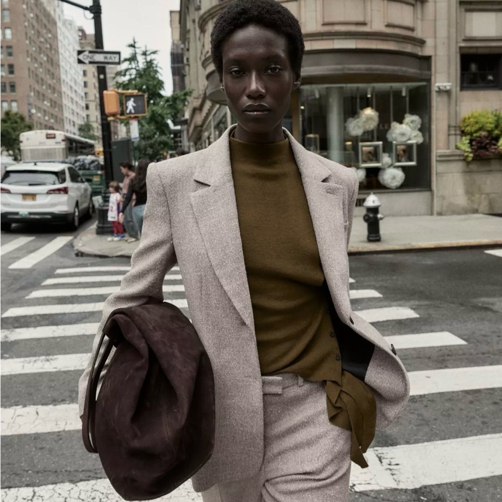 Zara Light Gray Blazer